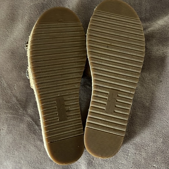 Jessica Simpson Danalea Raffia Slide with Bling - Picture 3 of 3